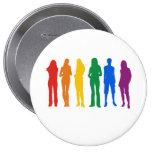 Gay Pride T-shirt Pins
