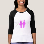 Gay Pride Women Pink Tee Shirt