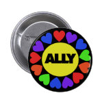 Gay Rights Ally Buttons