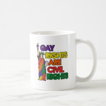 Gay rights are civil rights coffee mugs