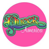 GAY STICKERS - Queer America