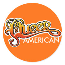 GAY STICKERS - Queer American