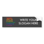 Gay Suicide - I refuse to be a statistic Bumper Sticker