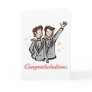 Gay Wedding Card (men) Customizable