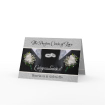 Gay Wedding Congratulations Personalized Card