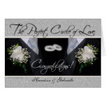 Gay Wedding Congratulations Personalized Card