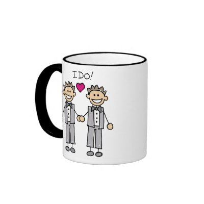 Gay Wedding Favours Mugs by gayweddingday