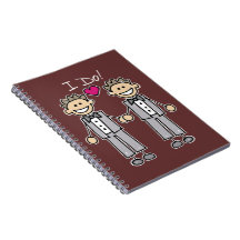 Gay Wedding Groom Note Book