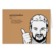GAYBORHOODLEM CARD