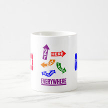 Gays Everywhere mug