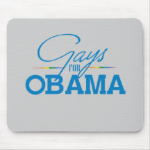 Gays for Obama Mouse Pads