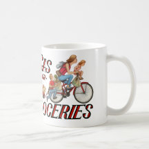 Gaz ou tasse d'épiceries