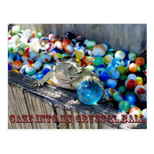 Gaze Into My Crystal Ball Post Cards