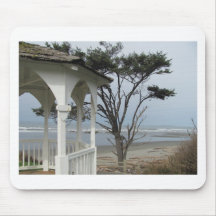 Gazebo at the Beach Mouse Pad