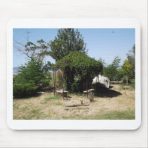 Gazebo with Vines Mousepad