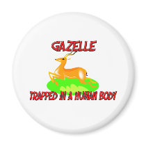 Gazelle trapped in a human body magnets