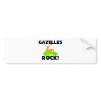 Gazelles Rock Bumper Sticker