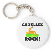Gazelles Rock Keychains