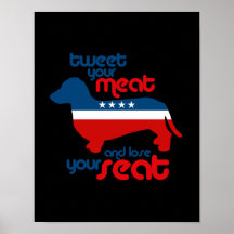 Gazouillent votre viande et perdent votre siège - posters