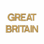 GB Great Britain Union Jack British Flag Embroidered Jacket