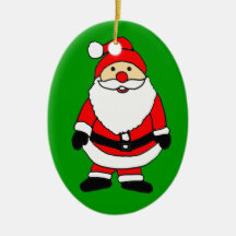 GB- Santa Clause Christmas Ornament