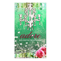GC | Adore | Vintage | Mint Business Card