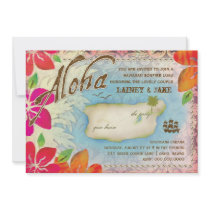 GC | Aloha Luau Island Rehearsal Dinner Custom Invite