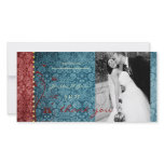 GC | Bejeweled Turquoise & Red Thank You