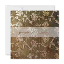 GC | Blissful Brown Floral Vintage