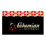 GC | Bohemian Ladybug Business Card Templates
