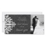 GC | Charcoal 6 Damask Horizontal Thank U