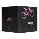 GC | Cycle City Concrete - Pink Vinyl Binder
