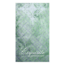 GC | Exquisite Garden Vintage Business Cards