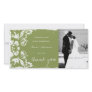 GC | Green Vintage Damask Thank You