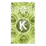 GC | Key Lime Delish Vintage Business Card Template