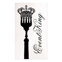 GC King Fork Business Cards