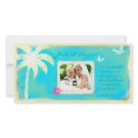 GC | Paradise Found Wedding Announcement Custom Photo Card