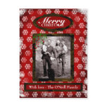 GC | Rustic Christmas Card 3 Add Photo Postcard