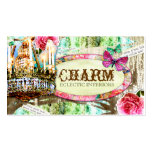 GC | Shabby Vintage Charm Chipped Paint Business Card