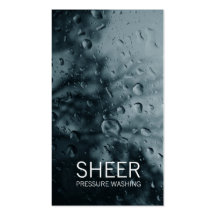 GC | Sheer Water Grey Business Card Template