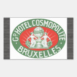 Gd Hotel Cosmopolite Bruxelles, Vintage Stickers