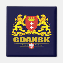 Gdansk COA Fridge Magnet