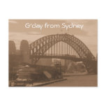 G'day from Sydney postcard