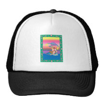 geanie in a bottle hat