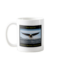 Gear Down. Flaps Down. Cleared to Land Bald Eagle Coffee Mugs