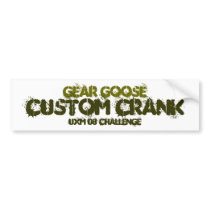 Gear Goose Custom Crank Bumper Stickers