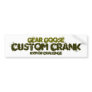 Gear Goose Custom Crank Bumper Stickers