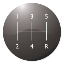 Gear Shifter Sticker