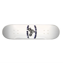 Gear Up Get Dirty Motocross Skate Deck