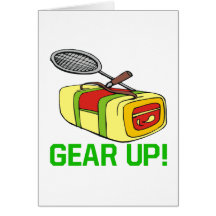 Gear Up Greeting Cards